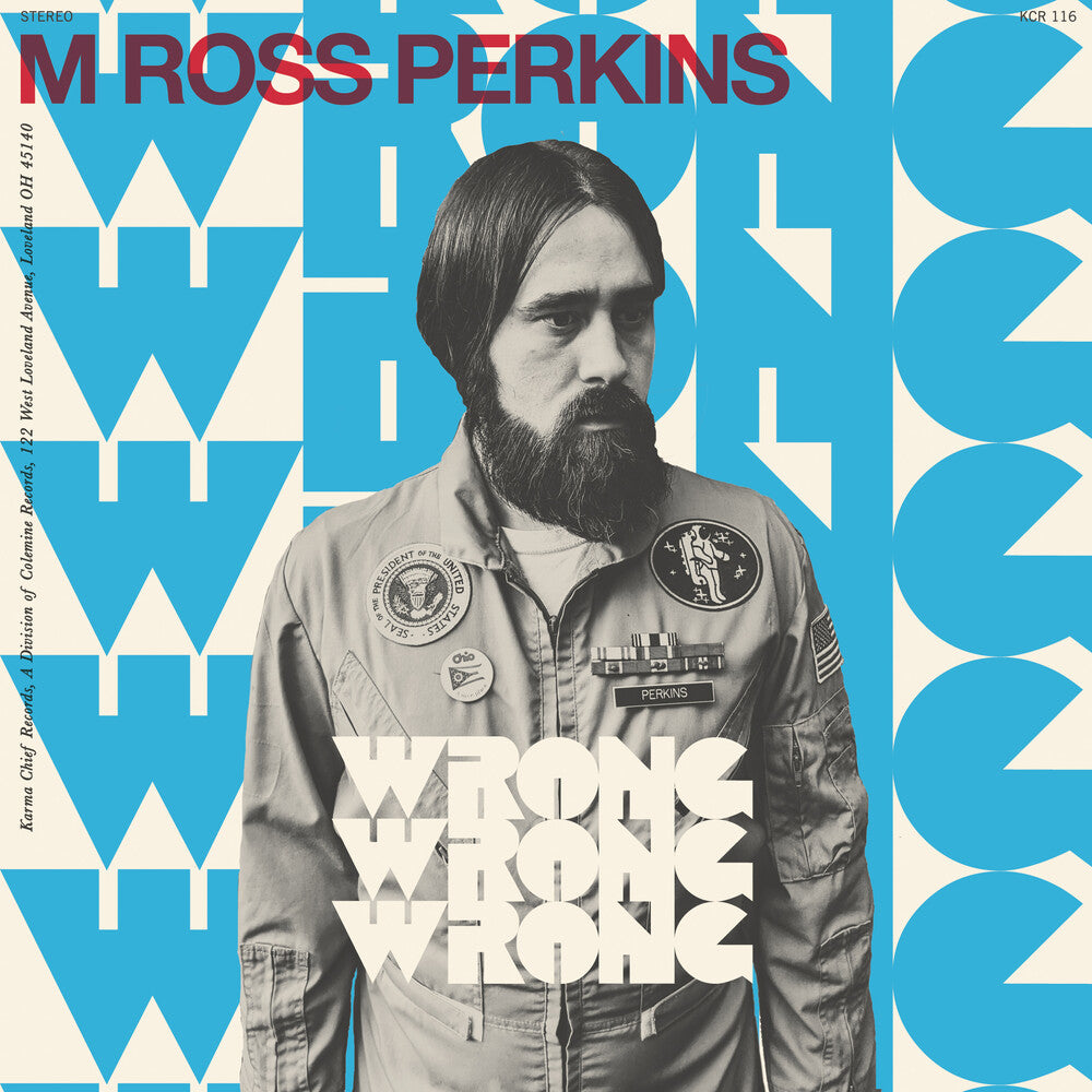 the album cover for M Perkins Ross - Wrong Wrong Wrong