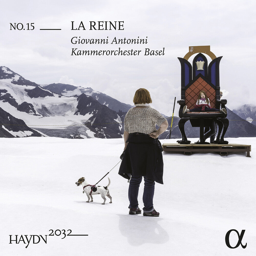the album cover for Haydn / Antonini / Basel - Haydn 2032 Vol. 15 - La Reine