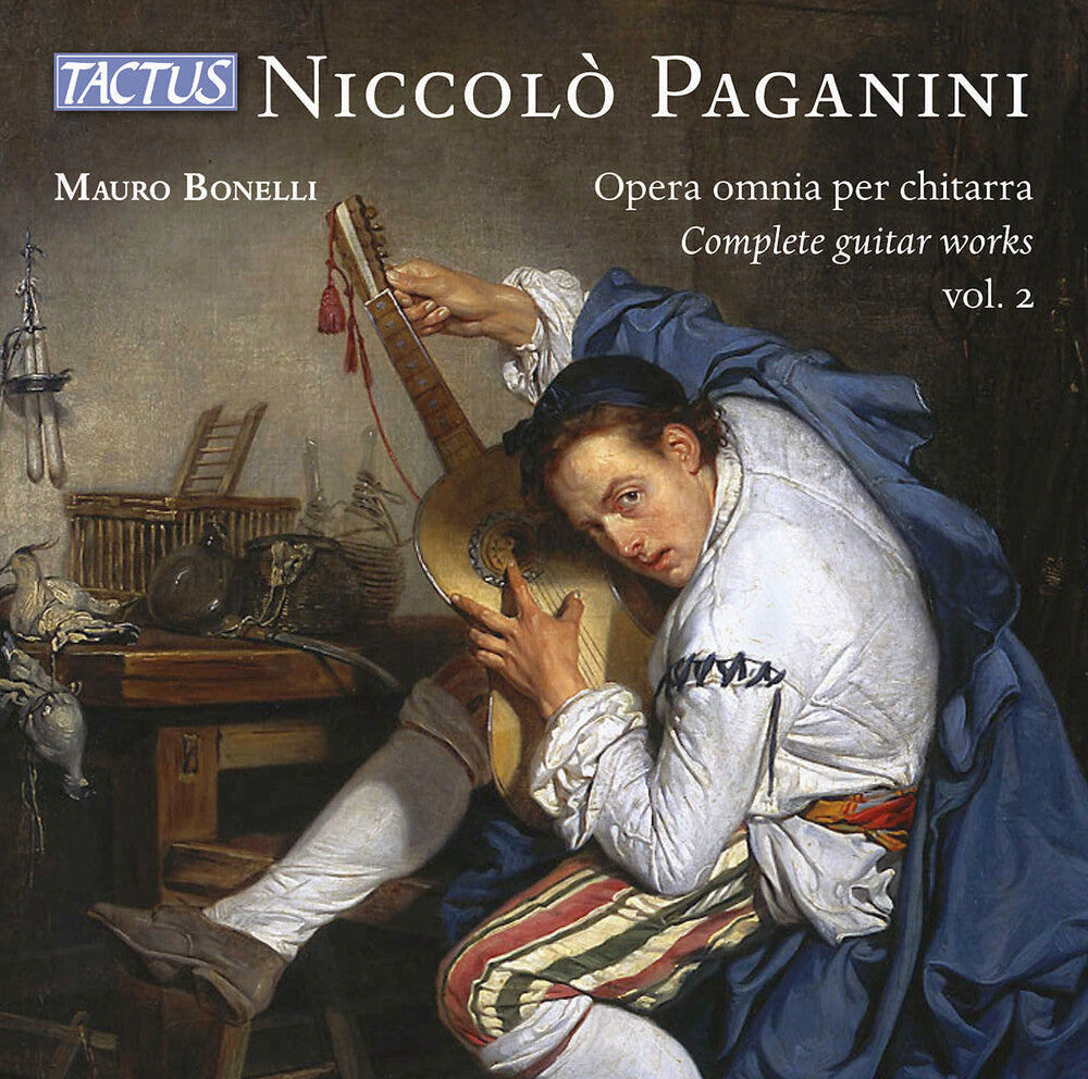 the album cover for Paganini / Bonelli - Complete Guitar Works Vol. 2