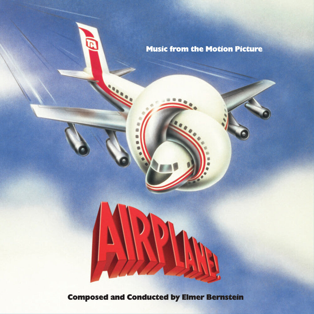 the album cover for Elmer Bernstein (Bonus Tracks) - Airplane! - O.S.T. (Bonus Tracks)