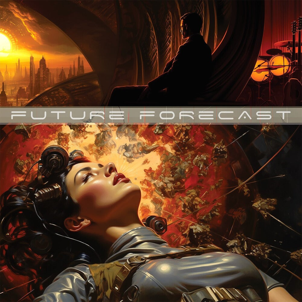 the album cover for Jack Magnet Science - Future Forecast