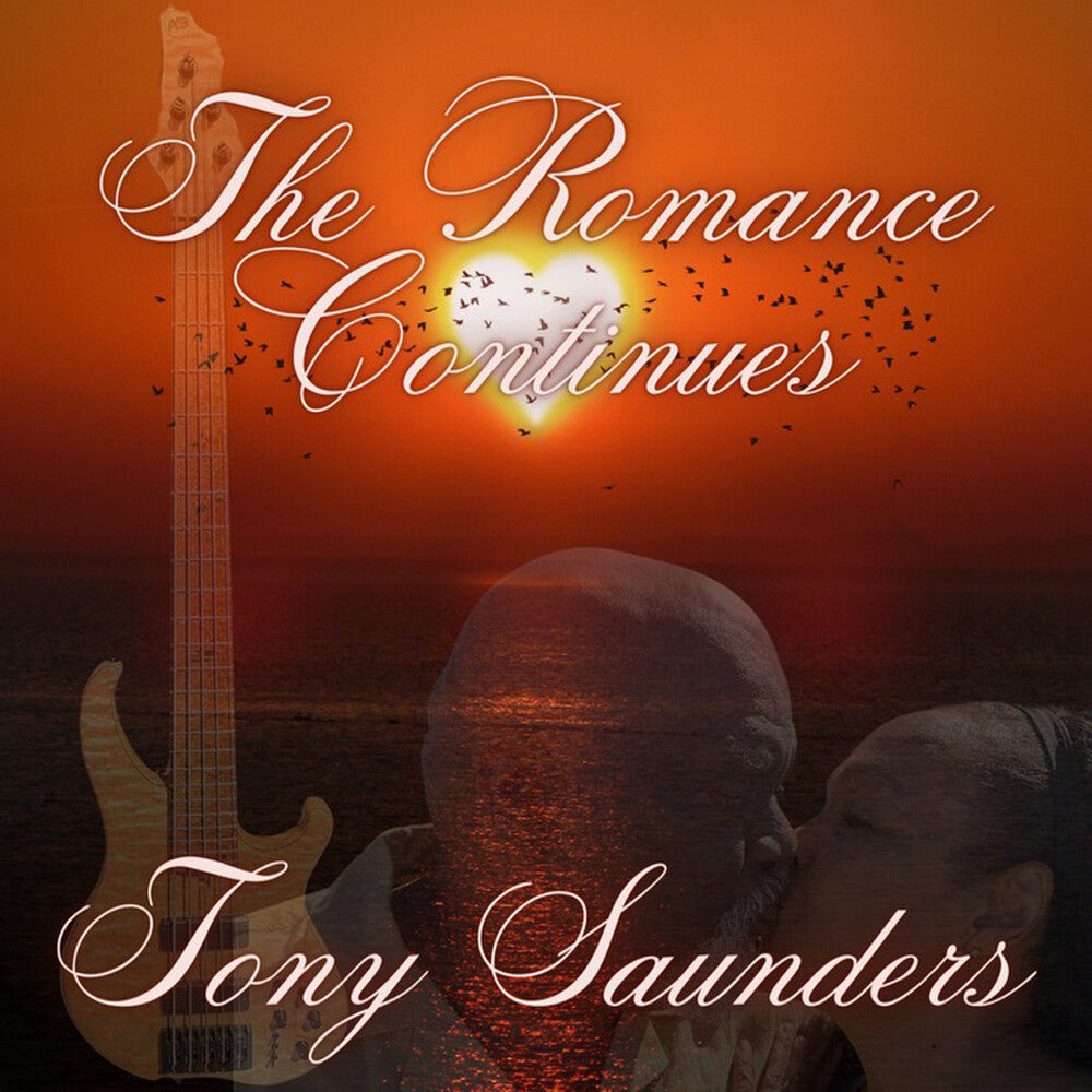 the album cover for Saunders Tony - Romance Continues