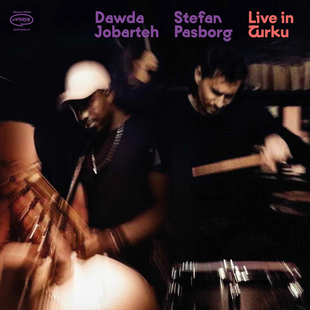 the album cover for Dawda Jobarteh / Pasborg,Stefan - Live In Turku