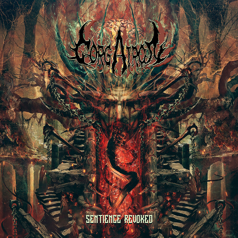 the album cover for Gorgatron - Sentience Revoked