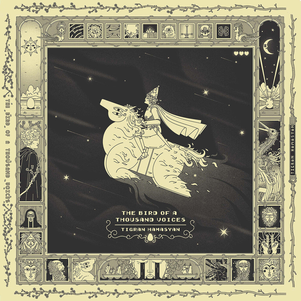 the album cover for Tigran Hamasyan / Wood,Nate - Bird Of A Thousand Voices