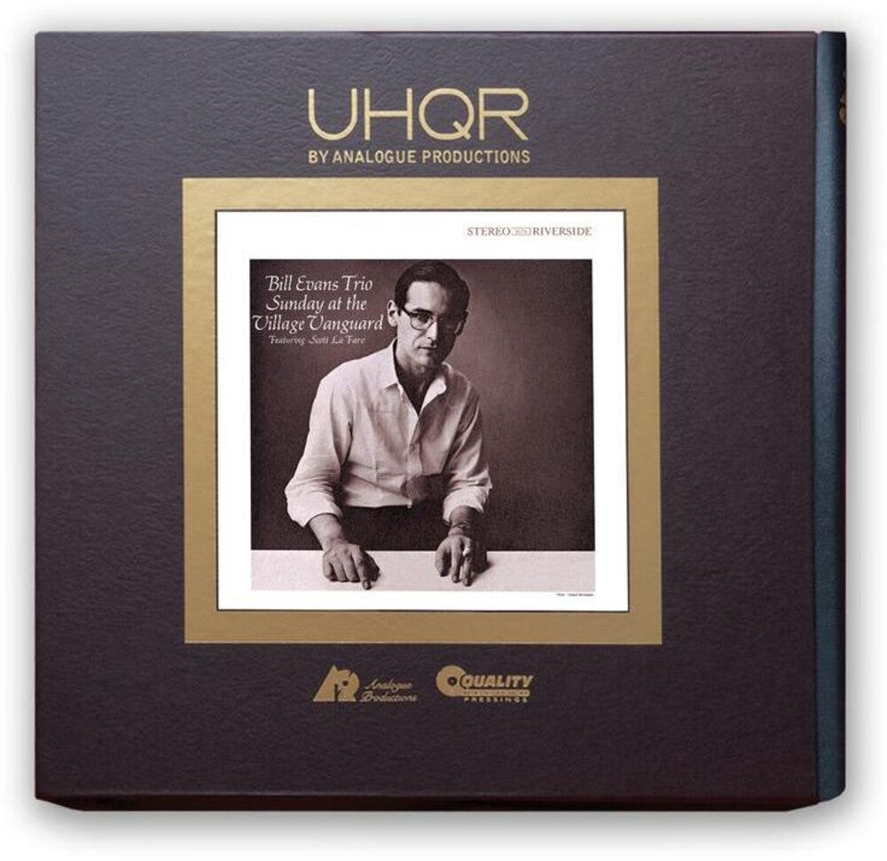 the album cover for Bill Evans - Sunday At The Village Vanguard (Tgv)