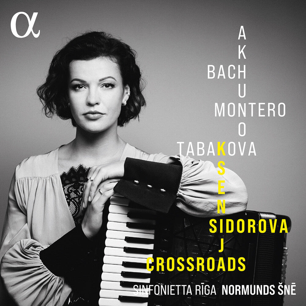 the album cover for J Bach .S. / Akhunov / Tabakova / Sidorova - Crossroads