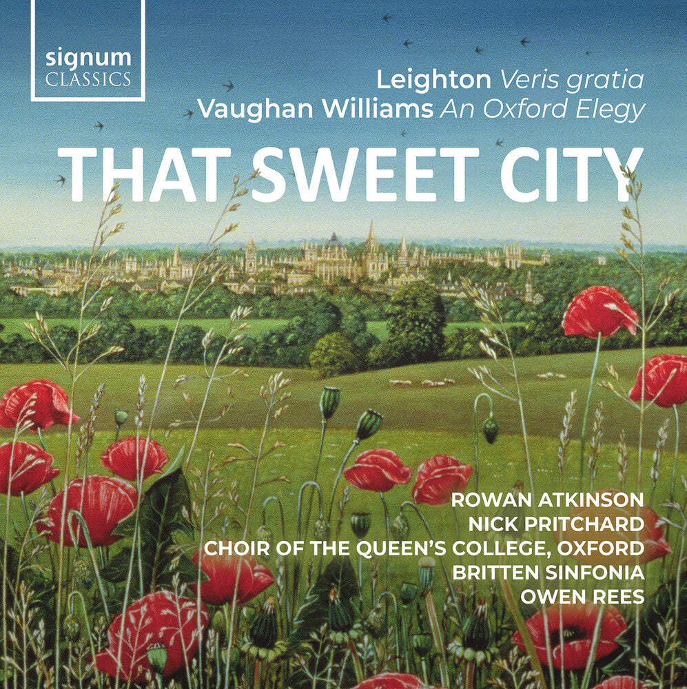 Leighton / Vaughan-Williams / Britten Sinfonia - That Sweet City Leighton: Veris Gratia, Op. 6 Music CD