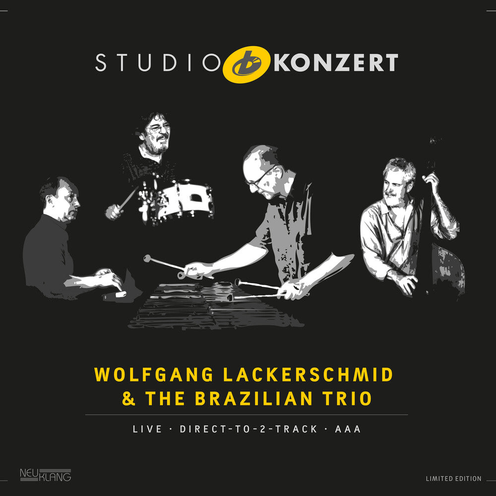 the album cover for Wolfgang Lackerschmid / Brazilian Trio - Studio Konzert