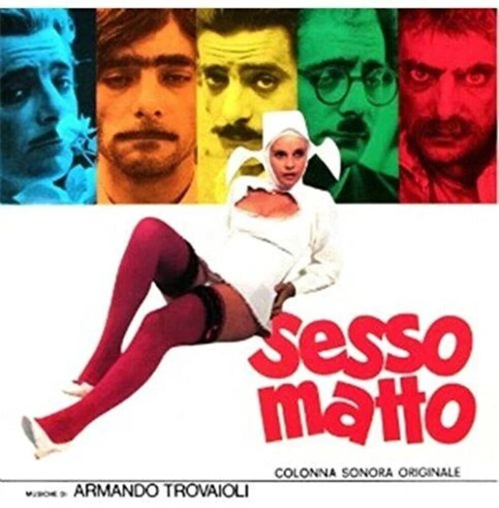 the album cover for Armando Trovaioli - Sesso Matto (Ita)