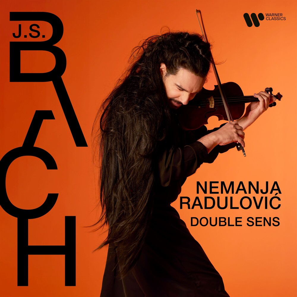 the album cover for Nemanja Radulovic / Double Sens - J.S. Bach