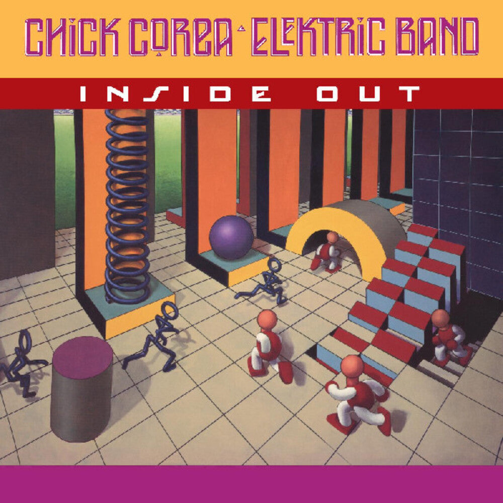 the album cover for Chick Corea Elektric Band - Inside Out (Gate)
