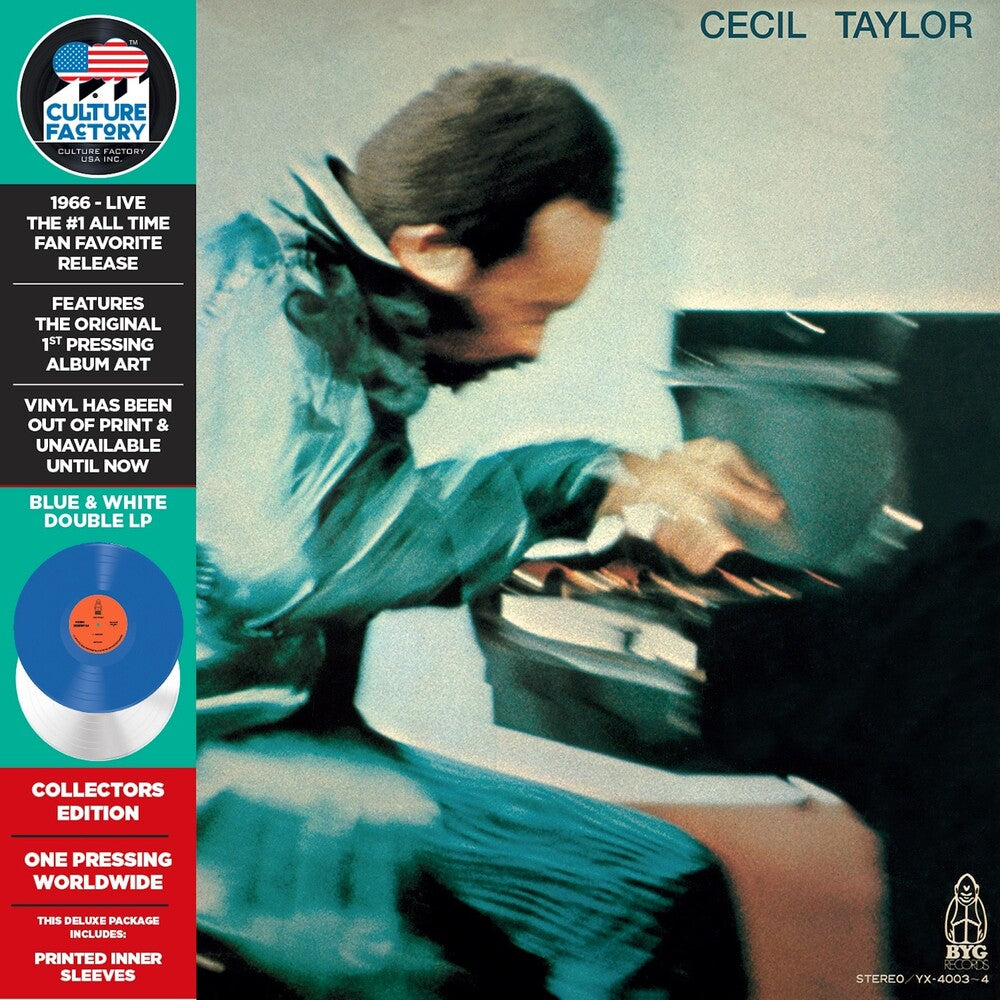 Cecil Taylor - Student Studies - Blue & White (Blue) [Colored