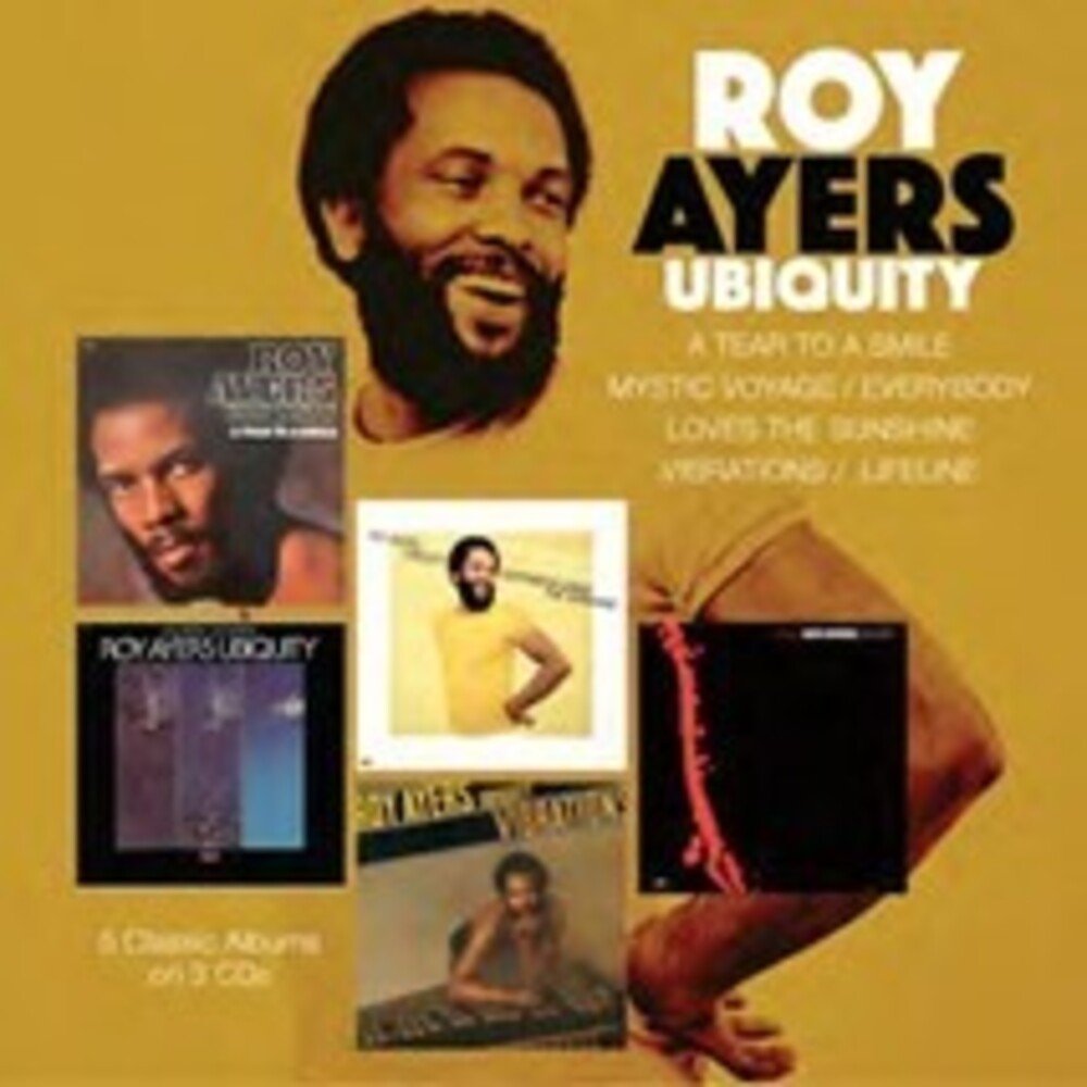 the album cover for Roy Ayers / Ubiquity - Ubiquity: Five Classic Albums (Uk)