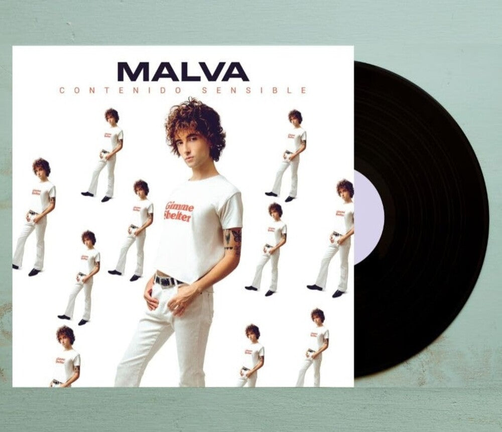 the album cover for Malva - Contenido Sensible