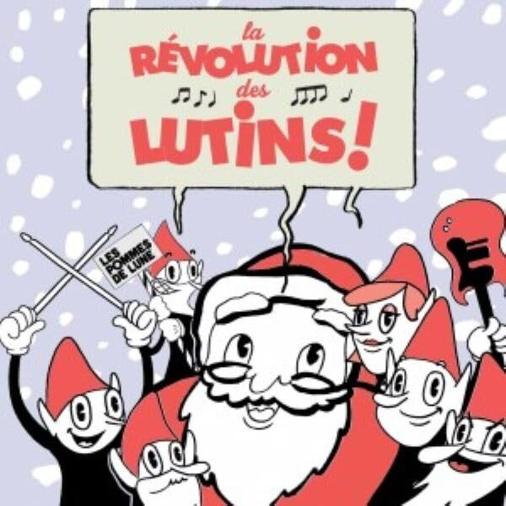 the album cover for Les Pommes De Lune - La Revolution Des Lutins / Le Plus Fort