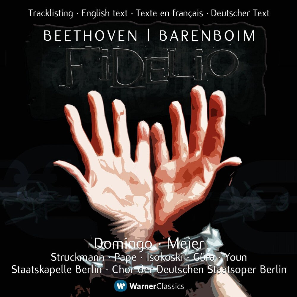 the album cover for Plácido Domingo - Fidelio