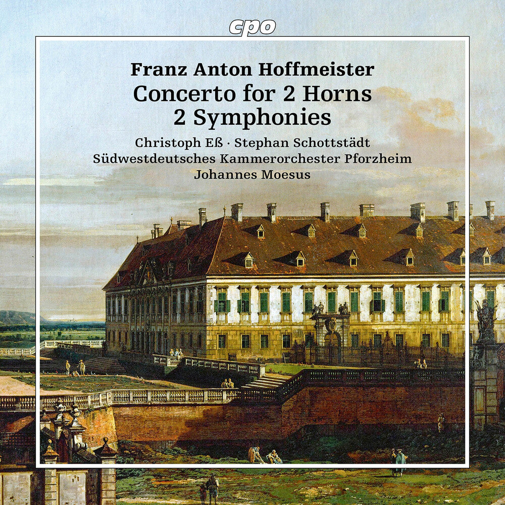 the album cover for Hoffmeister / Schottstadt / Ess - Concertos For 2 Horns 2 Symphonies