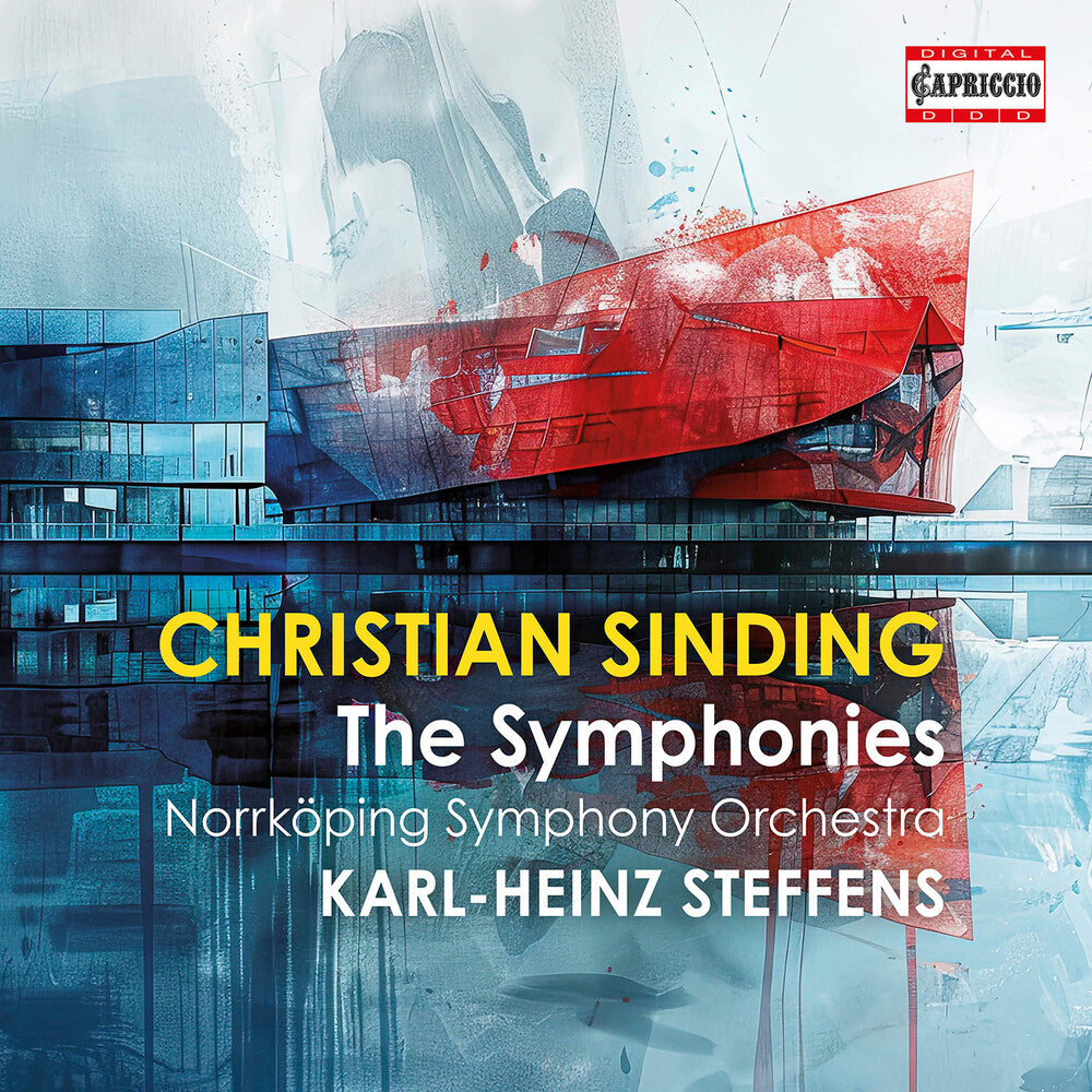 the album cover for Sinding / Norrkoping Symphony Orchestra - Symphonies