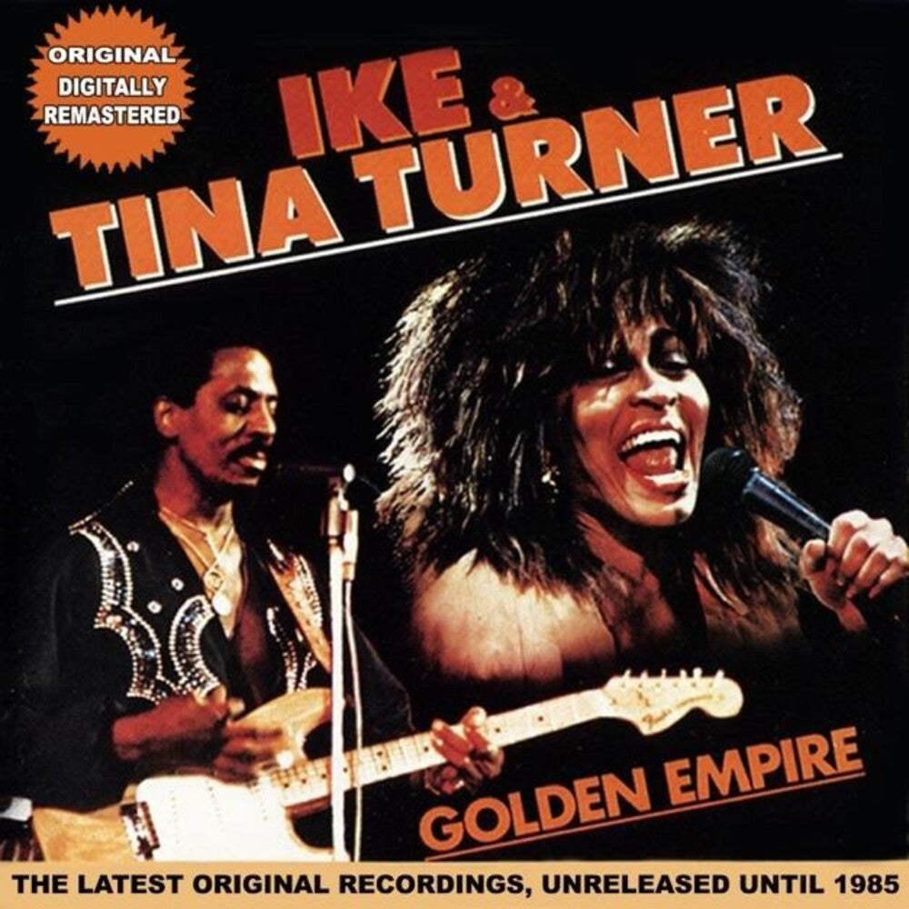 the album cover for Ike Turner & Tina - Golden Empire (Ita)
