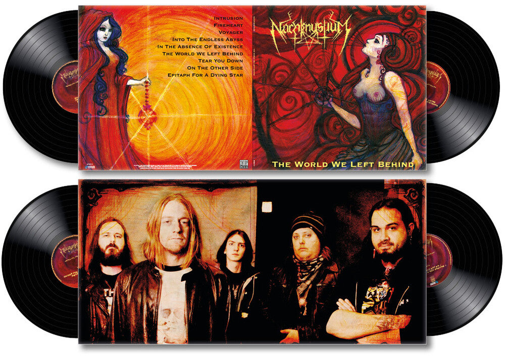 the album cover for Nachtmystium - World We Left Behind (Gate) (Ger)