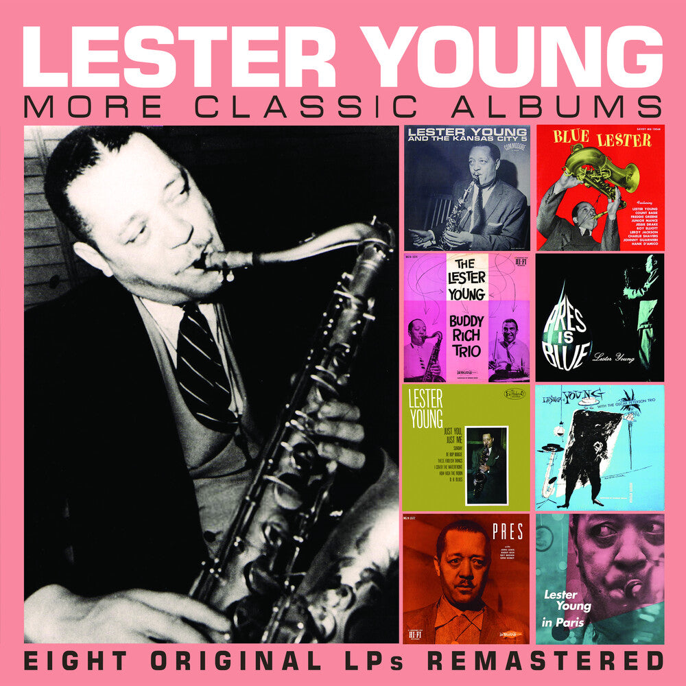 the album cover for Lester Young - More Classic Albums
