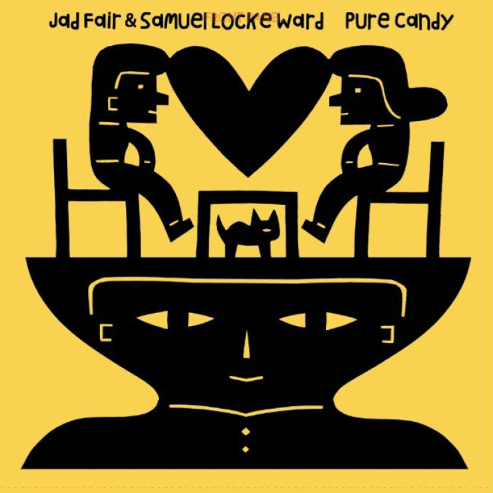 the album cover for Jad Fair / Ward,Samuel Locke - Pure Candy