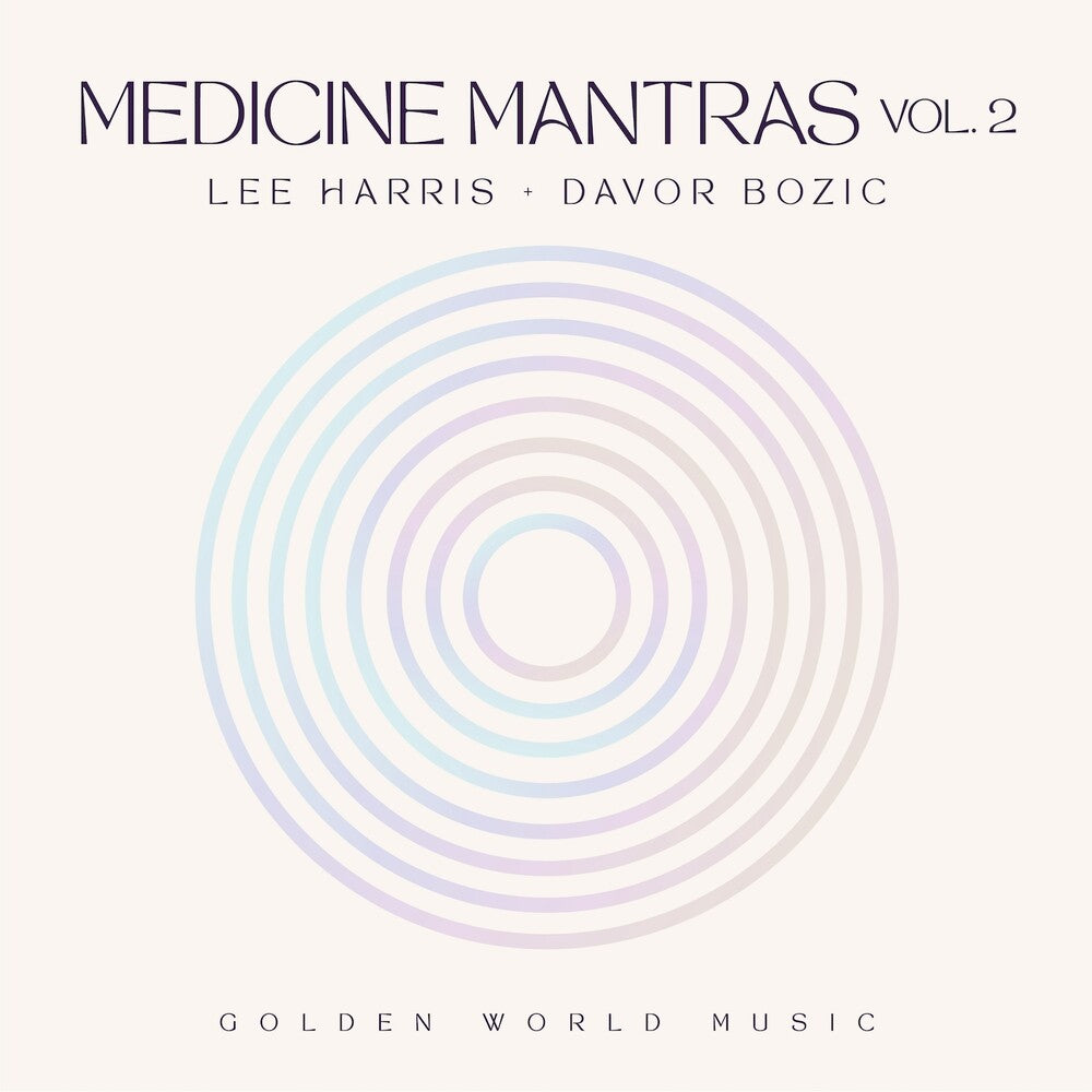the album cover for Lee Harris / Bozic,Davor - Medicine Vol Mantras . 2