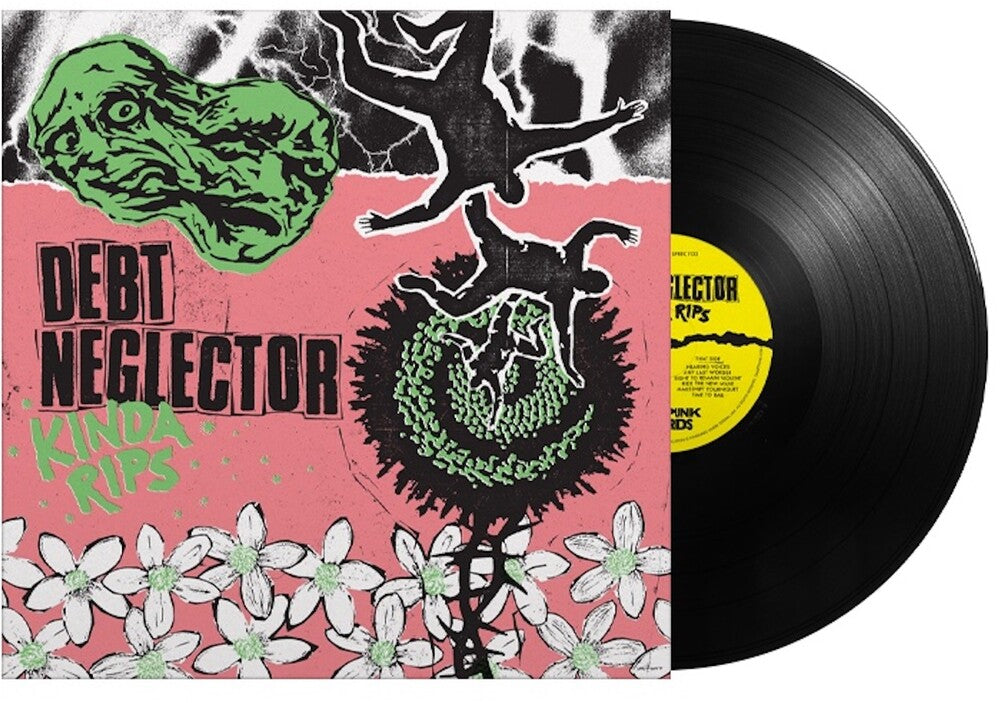 the album cover for Debt Neglector - Kinda Rips