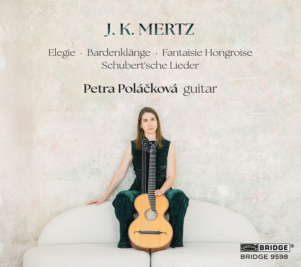 the album cover for Mertz / Schubert - J. K. Mertz: Petra Polackova Guitar