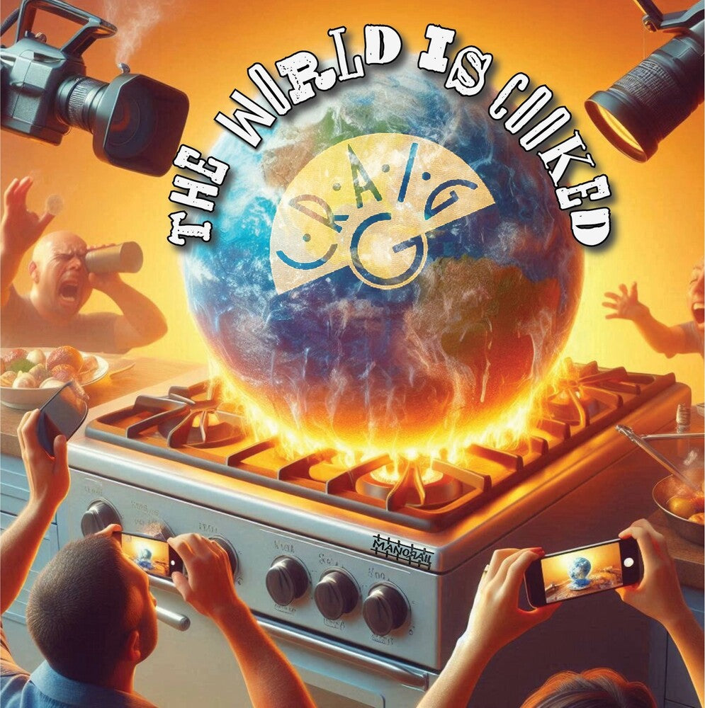 the album cover for Craig G - The World Is Cooked