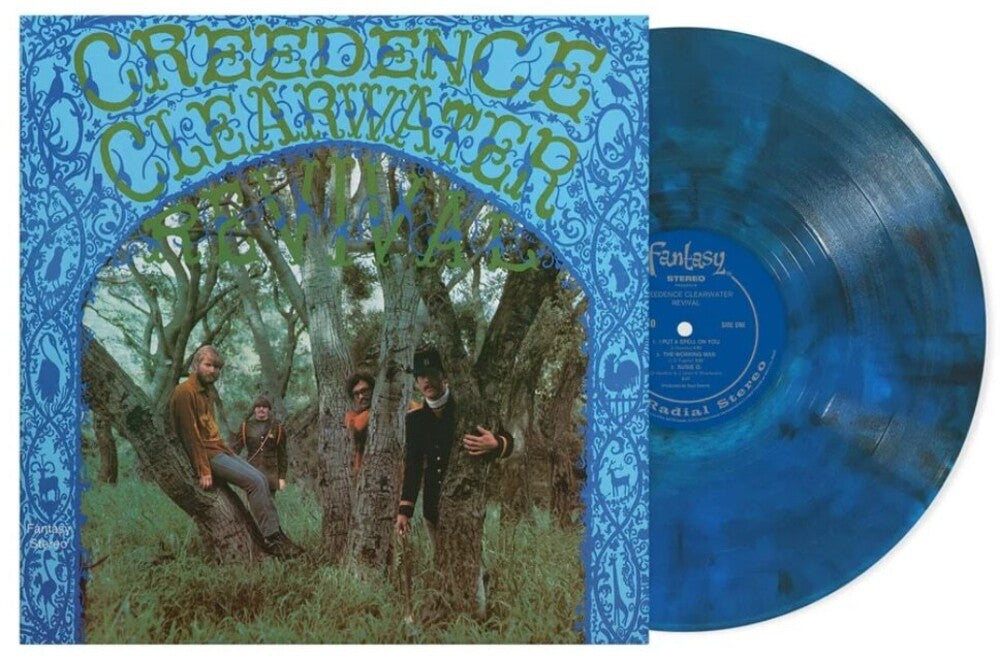 the album cover for Ccr ( Creedence Clearwater Revival ) - Creedence Clearwater Revival - Blue Smoke Vinyl