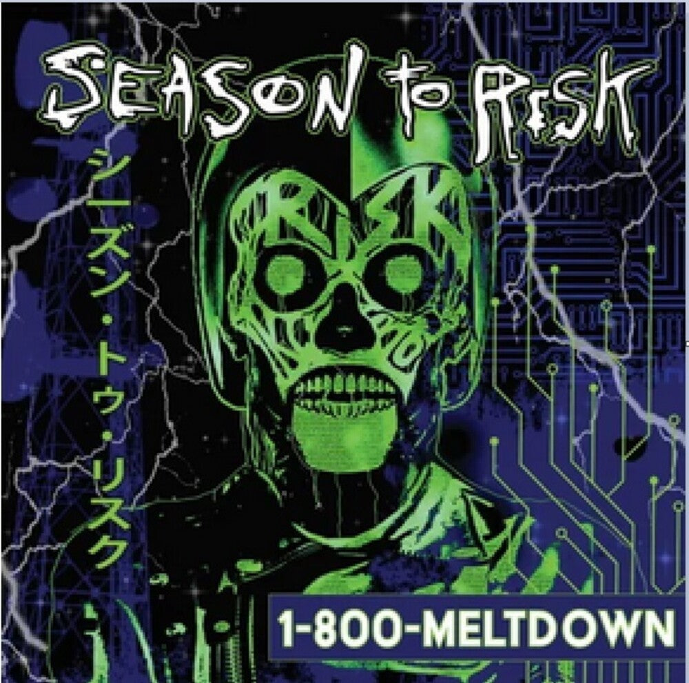 the album cover for Season To Risk - 1-800-MELTDOWN