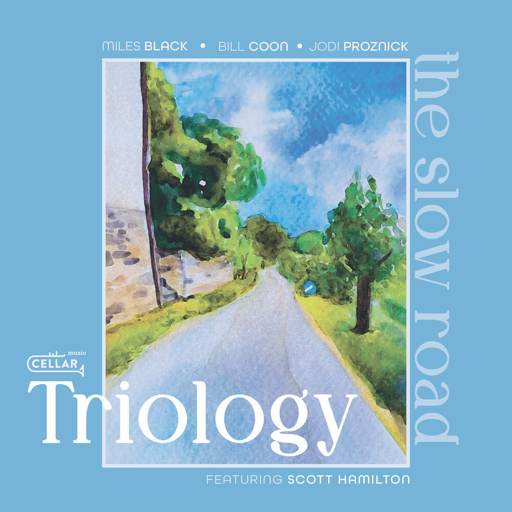 the album cover for Triology - Slow Road