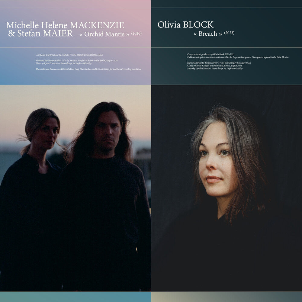 the album cover for Michelle Mackenzie Helene / Maier,Stefan - Orchid Mantis / Breach