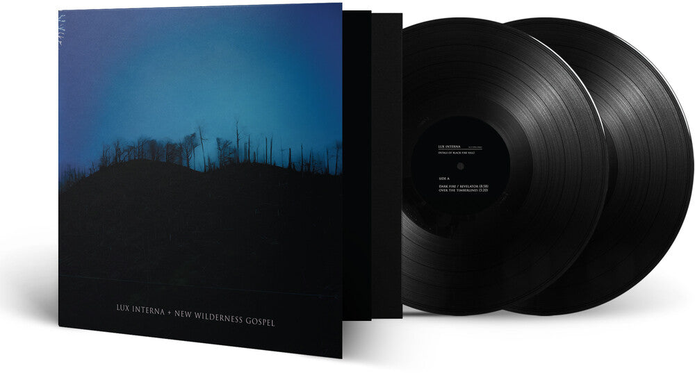 the album cover for Lux Interna - New Wilderness Gospel