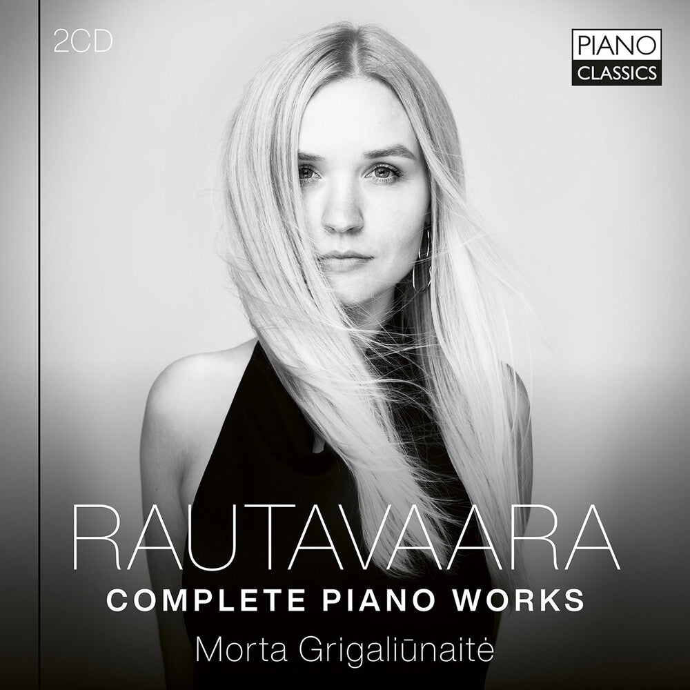 the album cover for Morta Grigaliunaite - Complete Piano Works
