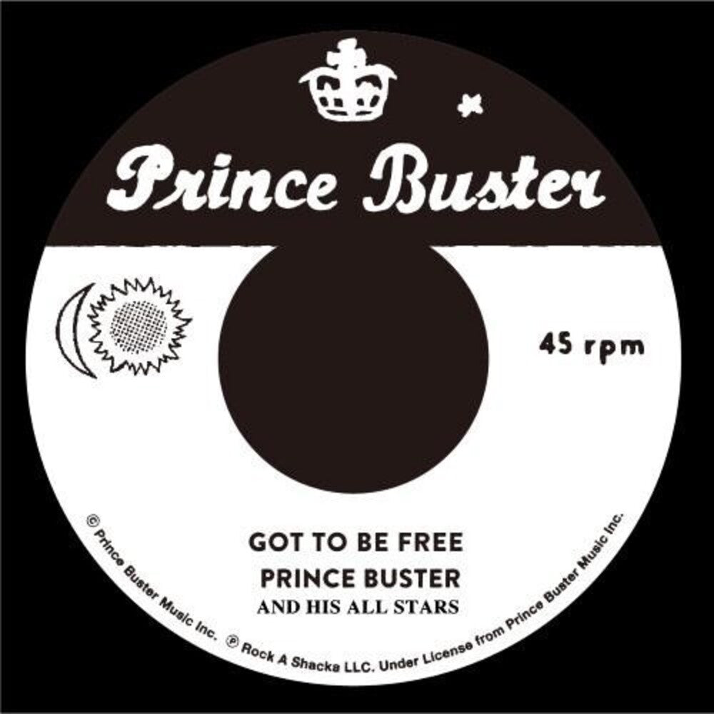 the album cover for Prince Buster - Got To Be Free / Black Soul