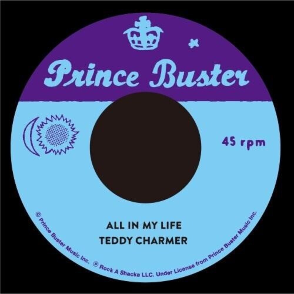 the album cover for Teddy Charmer - All In My Life / Dancing Floor