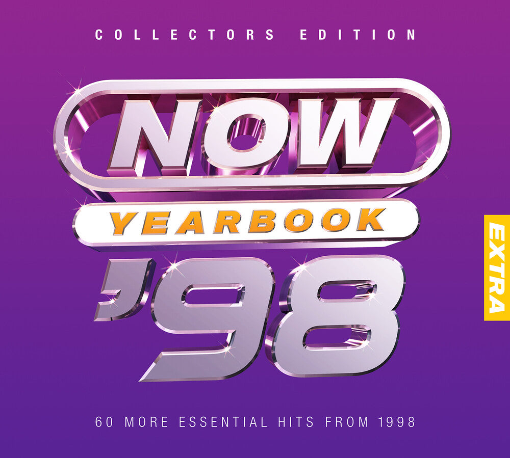 the album cover for Now Yearbook Extra 1998 / Various (Uk) - Now Yearbook Extra 1998 / Various (Uk)