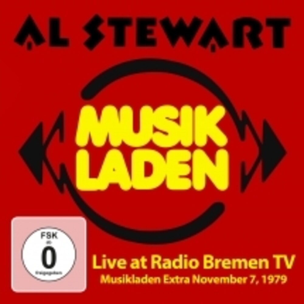 the album cover for Al Stewart - Live At Radio Bremen Tv (W/Dvd)