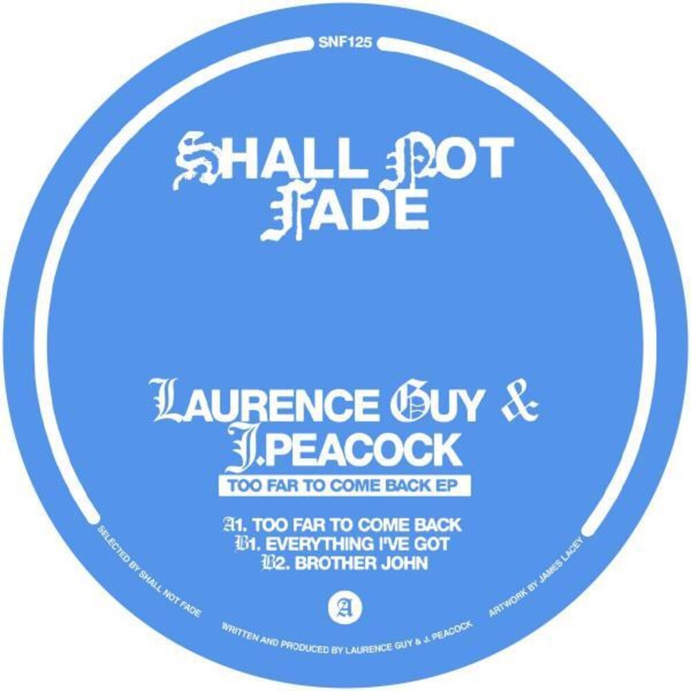 the album cover for Laurence Guy / Peacock,J. - Too Far To Come Back (Ep)