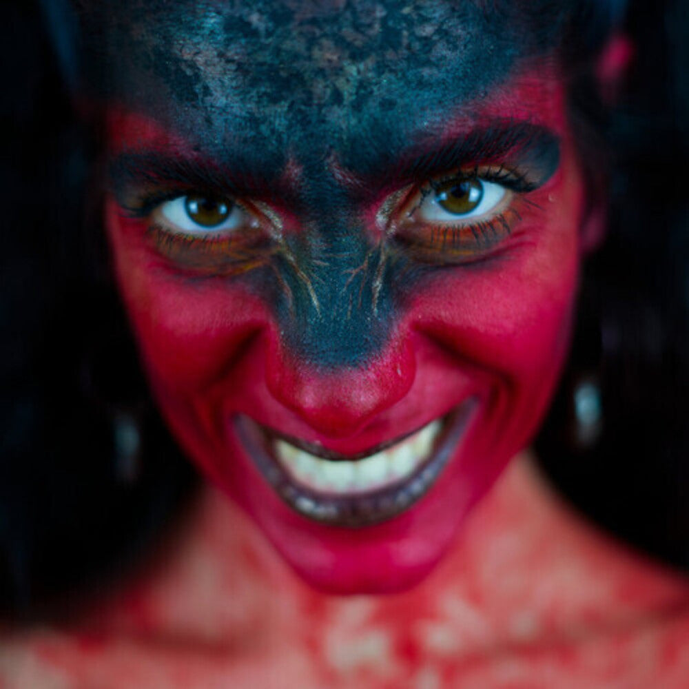 the album cover for Kayros, Dalila - Khthonie - Orange Cherry Swirl Vinyl