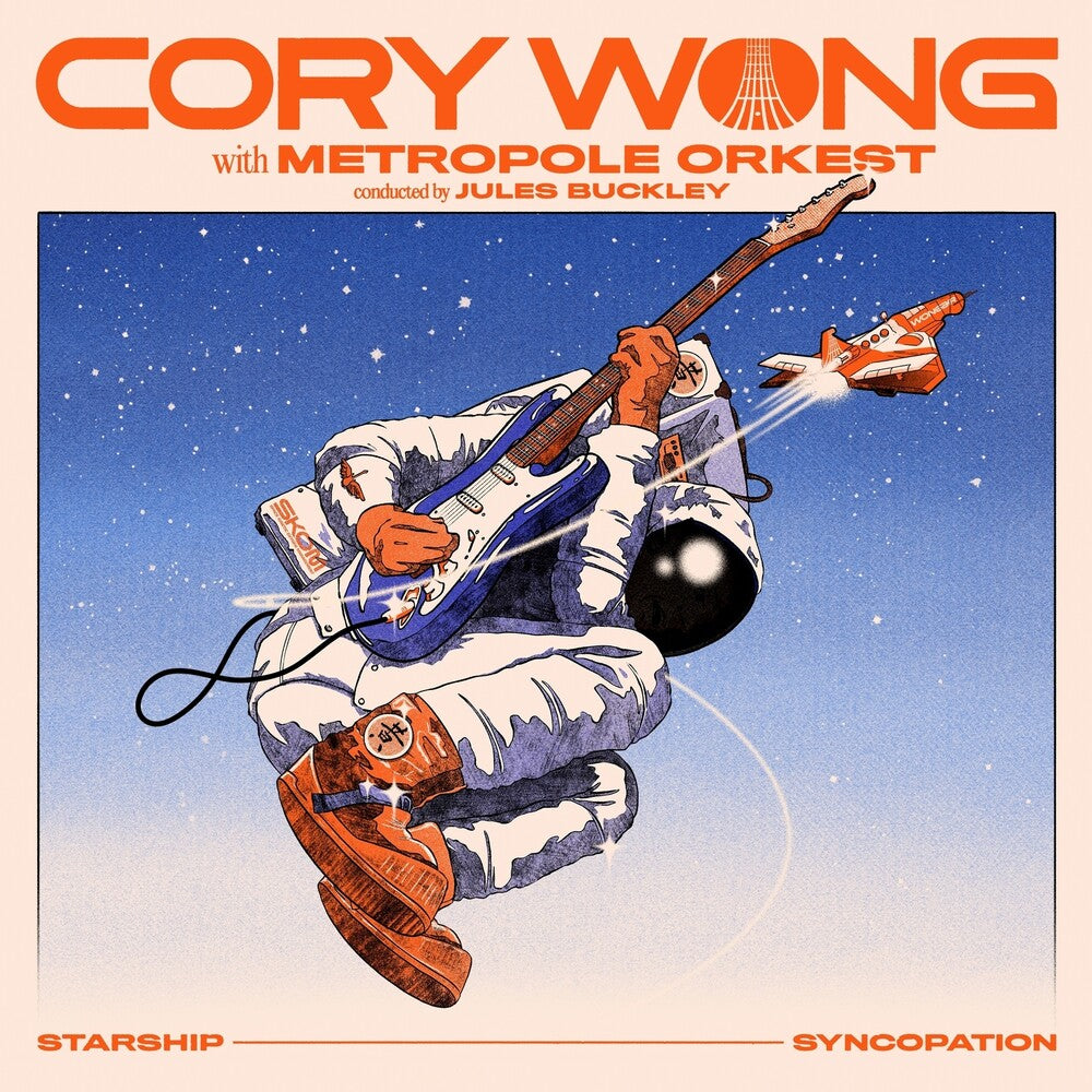 the album cover for Cory Wong / Metropole Orkest - Starship Syncopation