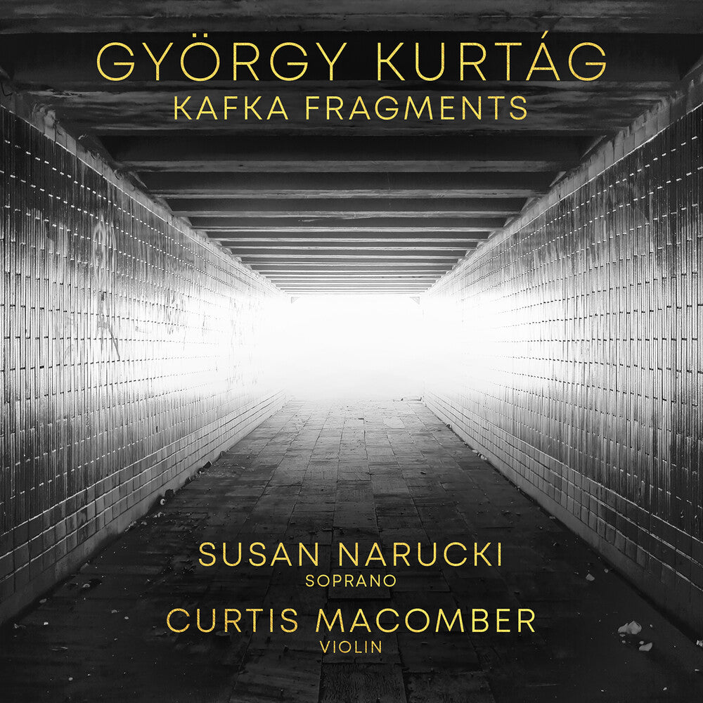 the album cover for Susan Narucki - Gyorgy Kurtag: Kafka Fragments