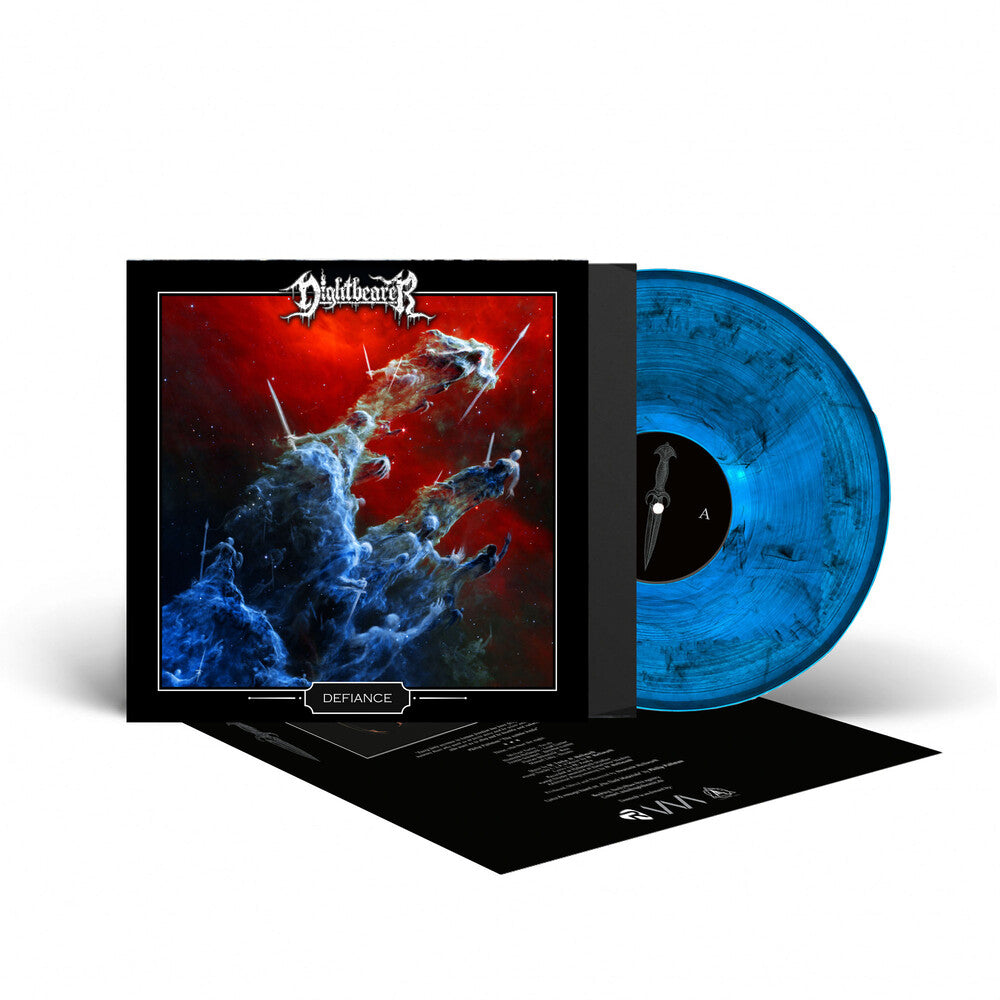 the album cover for Nightbearer - Defiance