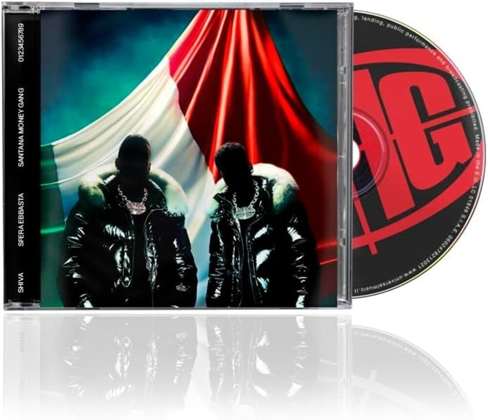 the album cover for Sfera Ebbasta & Shiva - Santana Money Gang