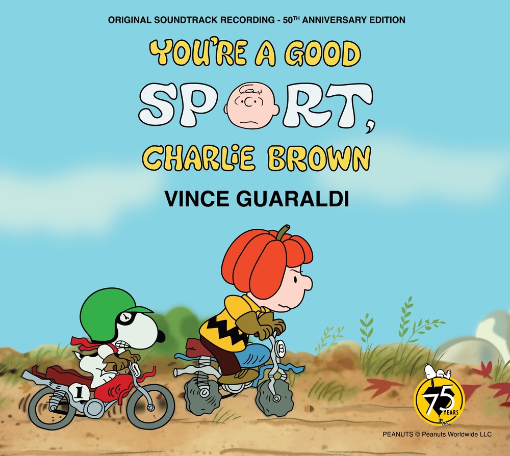 the album cover for Vince Guaraldi (Aniv) - You're A Good Sport Charlie Brown (Aniv)