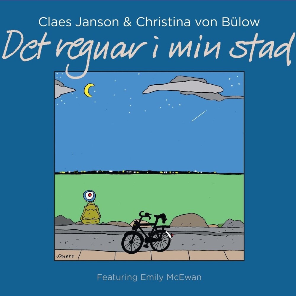 the album cover for Claes Janson / Bulow Von,Christina - Det Regnar I Mid Stad