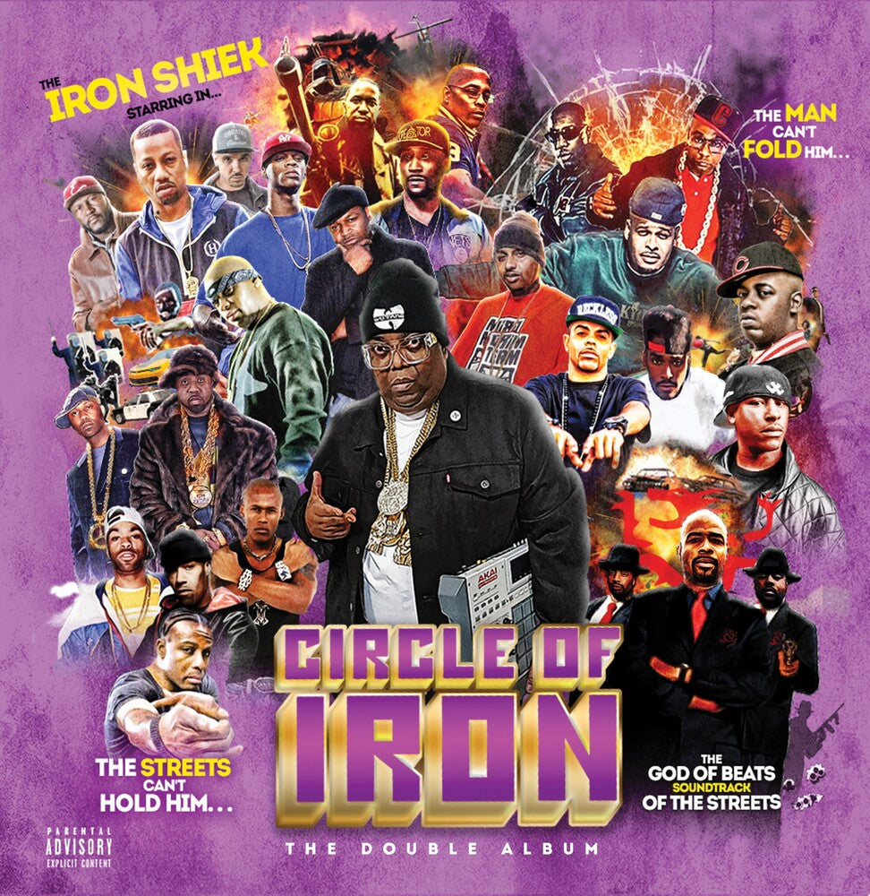 the album cover for Iron Shiek - Circle Of Iron